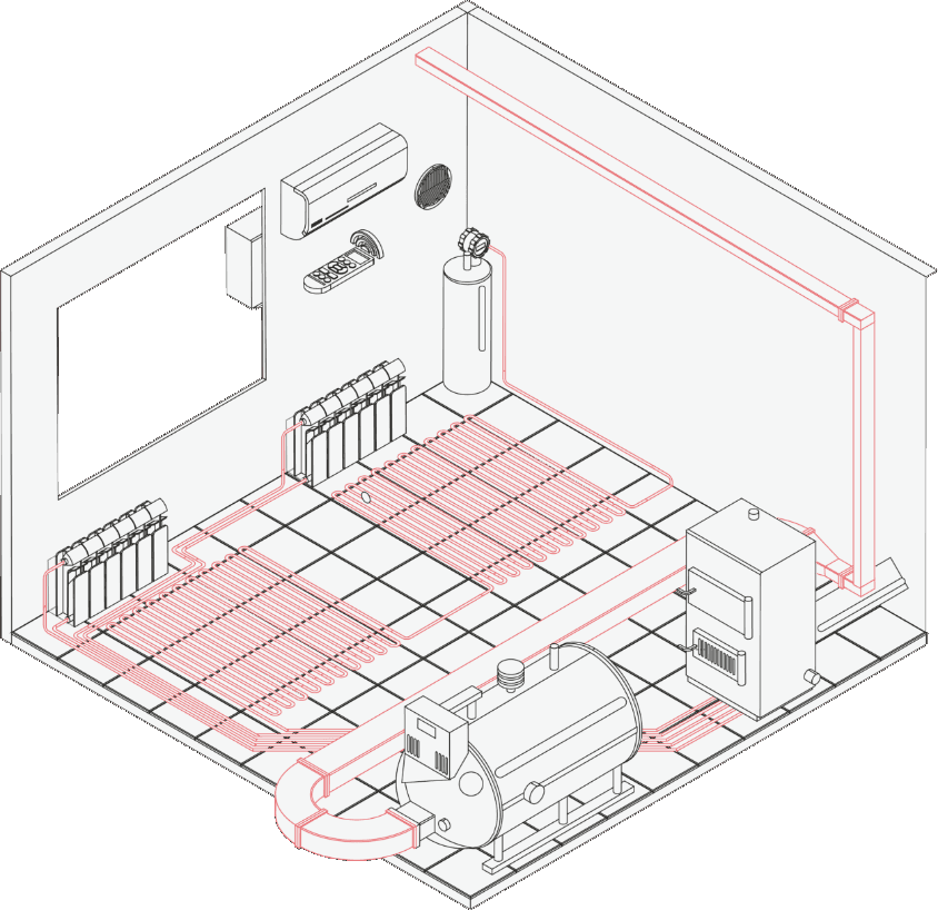 HVAC (Heating, Ventilation, and Air Conditioning) plans