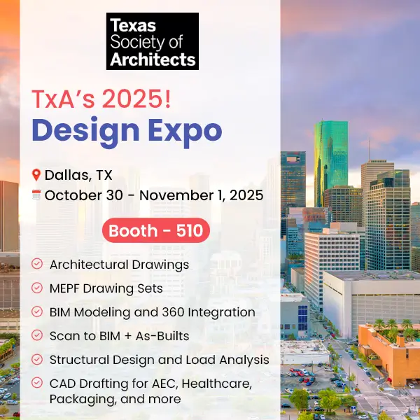 Meet Gsource at Design Expo 2025 – Hosted by: Texas Society of Architects