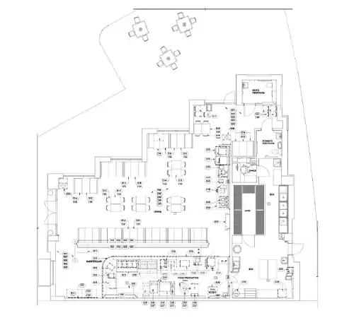 Construction Document Set for a Quick-Service Restaurant image