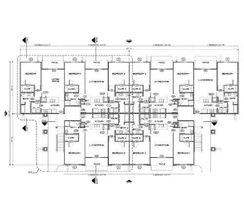 CD Set for a Multi-Family Residential Building