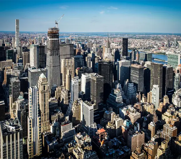 From Manhattan high-rises to Upstate builds