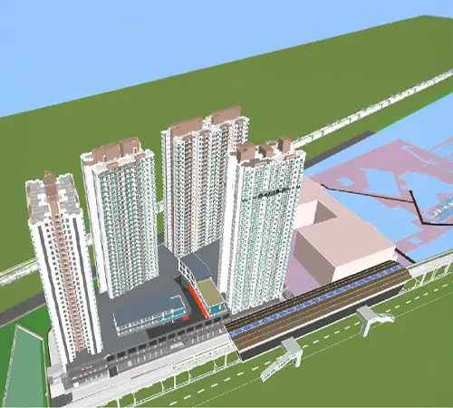 LOD 400 BIM for a High-Rise