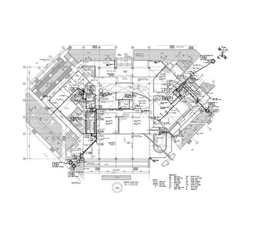 MEP Permit Set document for an Industrial Facility image