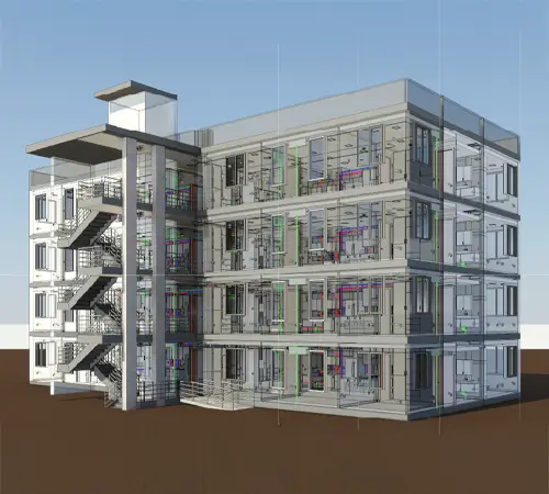 Permit Set and CD Set for Container Building