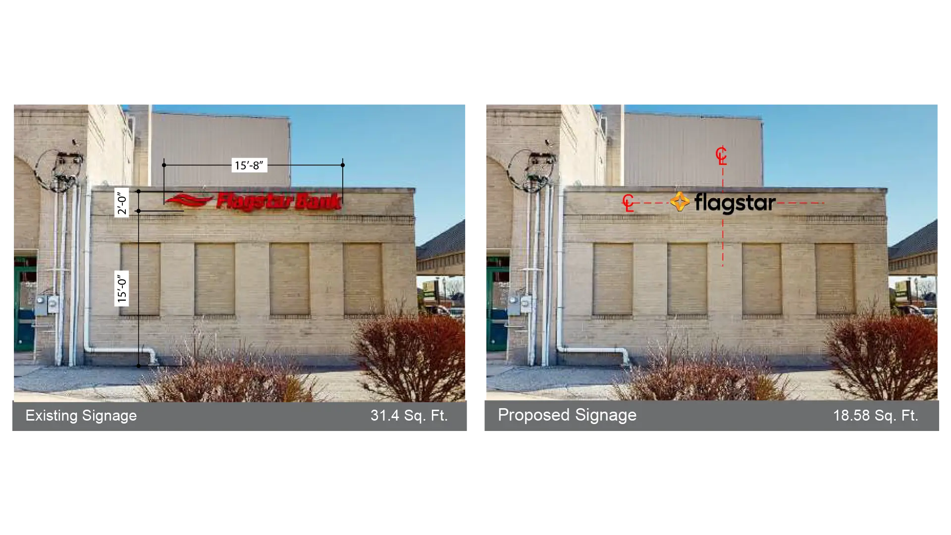 Gallery - Flagstar Branch Rebrand: Complete Sign Face Transformation