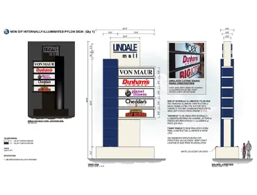 Gallery - Brand Visibility for a Shopping Centre with Custom Pylon Sign