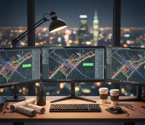 Why Road Network Design and Drafting Services Matter