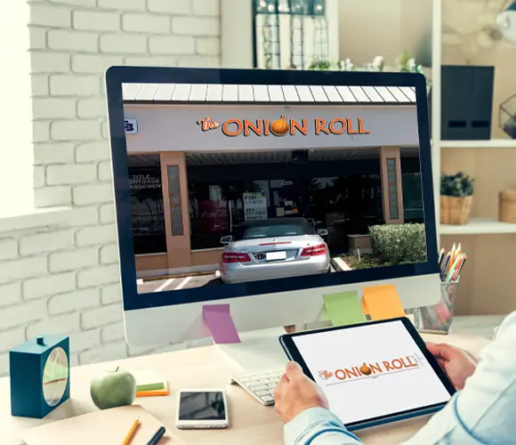 Concept vision to a responsive 3D signage model image