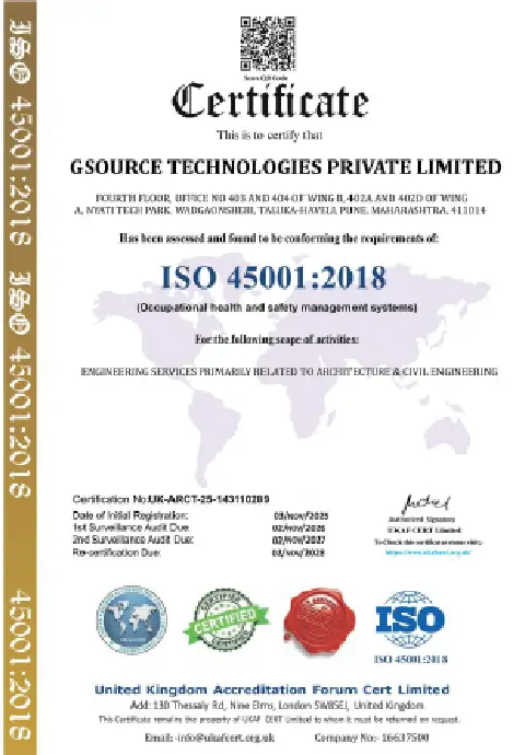 ISO 14001 Certificate