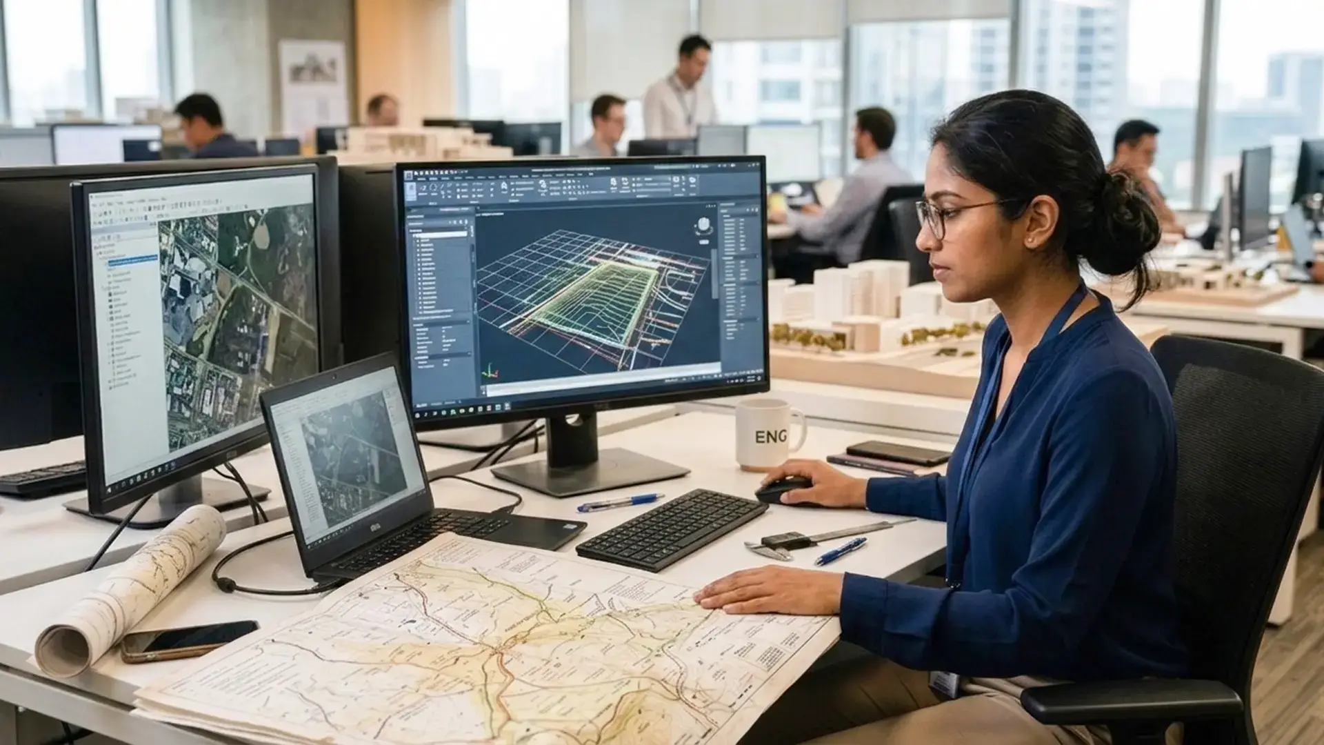 From Paper Map to Editable CAD: Benefits for Civil Engineers and Architects