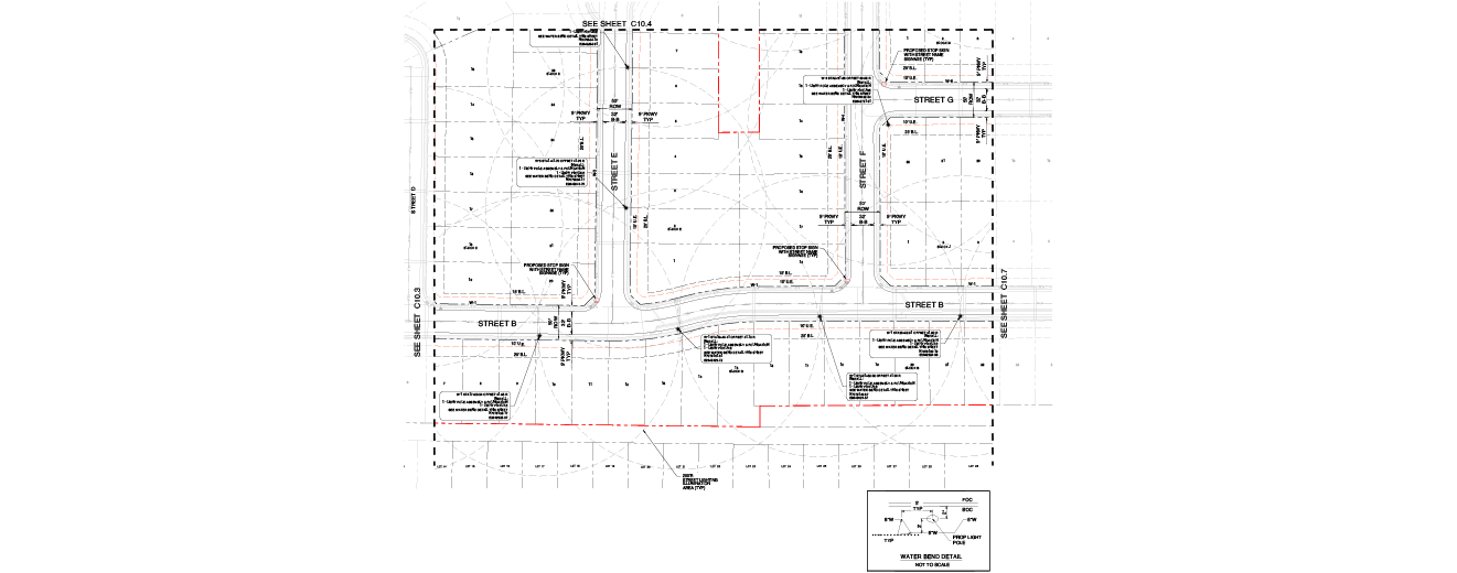 Coordinated Lighting and Signage for Large-Scale Texas Development