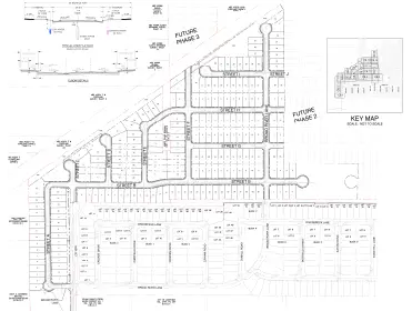 Gallery - Optimized Paving Plan & Profile Design for 120-Acre Residential Development