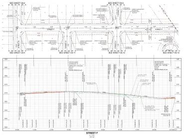 Gallery - Optimized Paving Plan & Profile Design for 120-Acre Residential Development