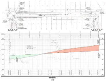 Gallery - Optimized Paving Plan & Profile Design for 120-Acre Residential Development