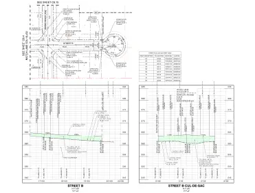 Gallery - Optimized Paving Plan & Profile Design for 120-Acre Residential Development