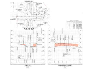 Gallery - Optimized Paving Plan & Profile Design for 120-Acre Residential Development