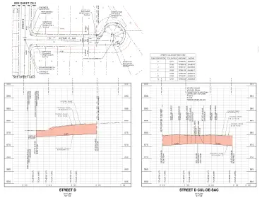Gallery - Optimized Paving Plan & Profile Design for 120-Acre Residential Development
