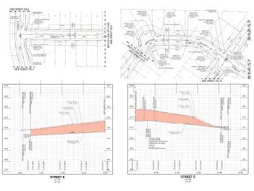 Gallery - Optimized Paving Plan & Profile Design for 120-Acre Residential Development