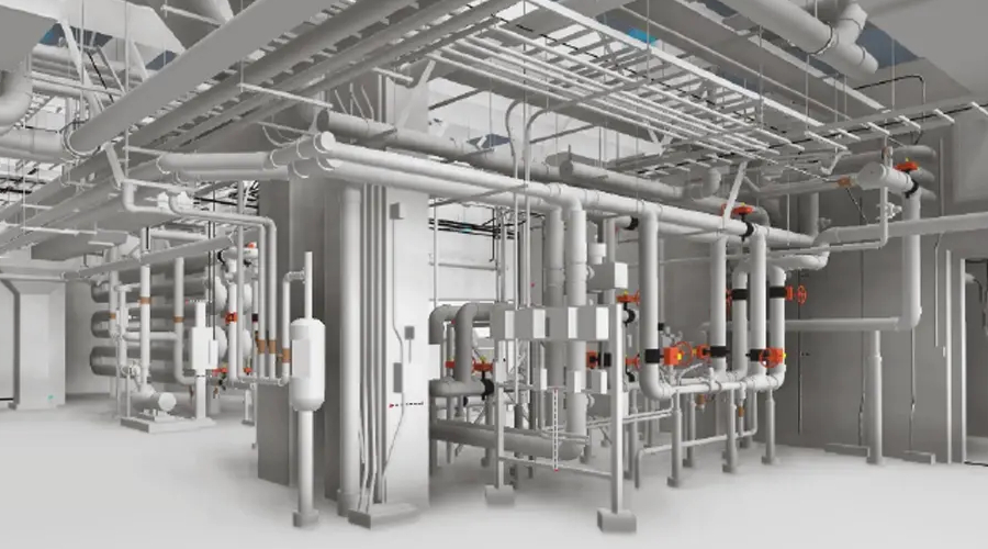 Smart Mechanical HVAC Design and BIM Modeling