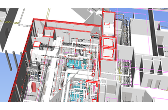 Clash-Free MEPF Model for 6-Story, 340K Sq. Ft. Facility