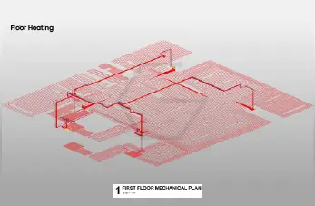 Mechanical Modeling for a 350K Sq. Ft., 16-Floor Library